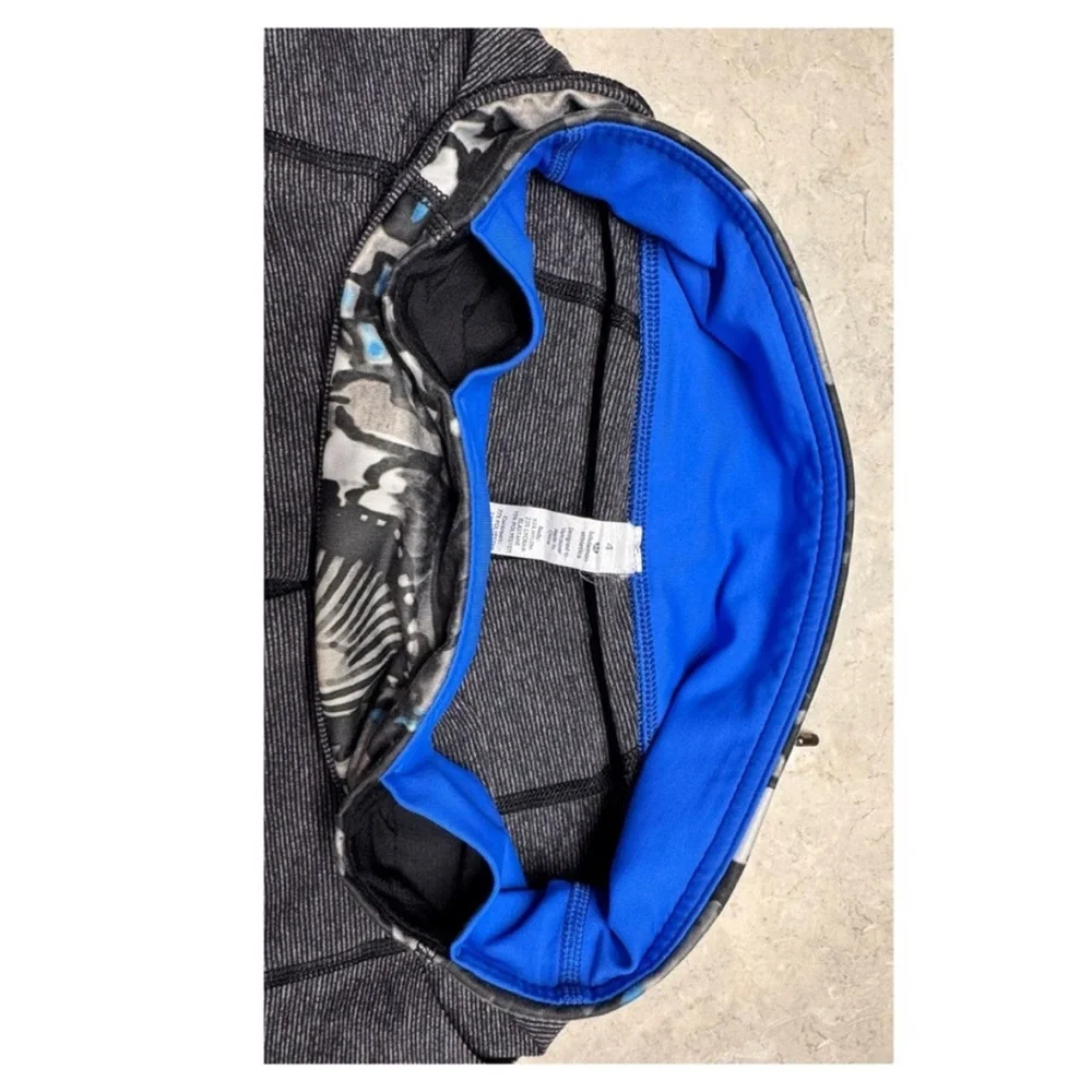 Lululemon PACE RIVAL CROP Leggings So Fly Butterfly
